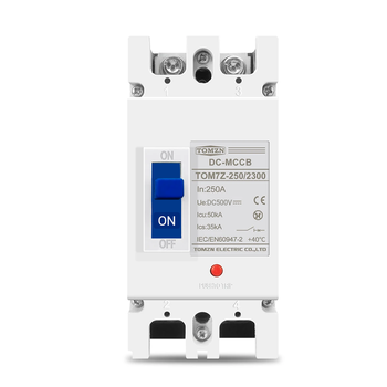 Zabezpieczenie MCCB DC - TOM7Z - 250A 500V 2P